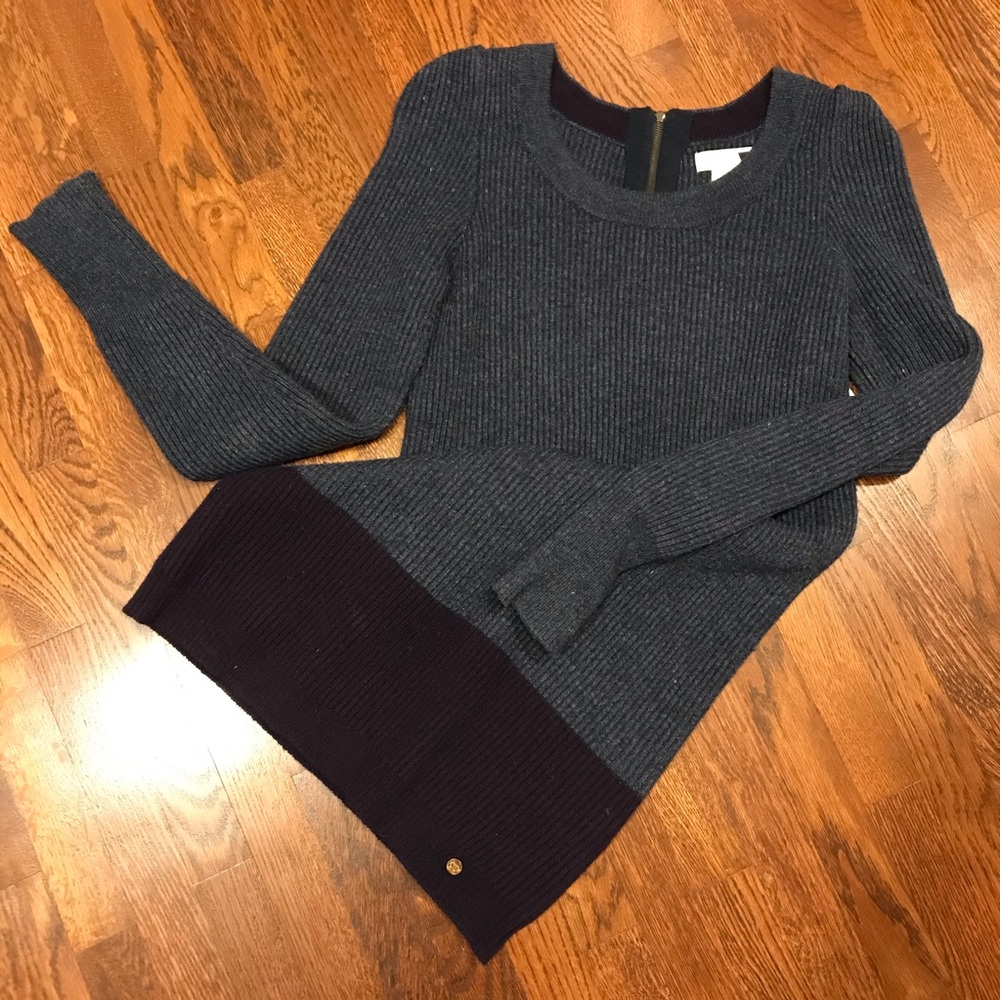 Levi’s Wool Ribbed Sweater Dress S colorblock